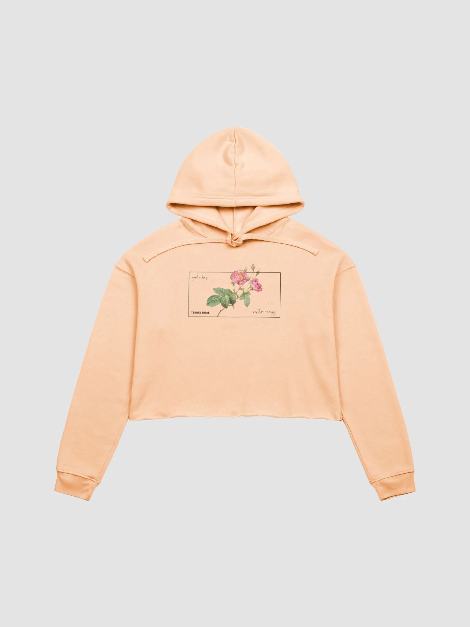 Flowercore Crop Hoodie product image (1)
