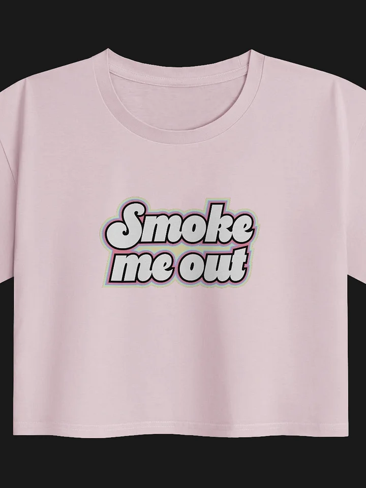 Smoke Me Out Women's Relaxed Crop Top product image (1)