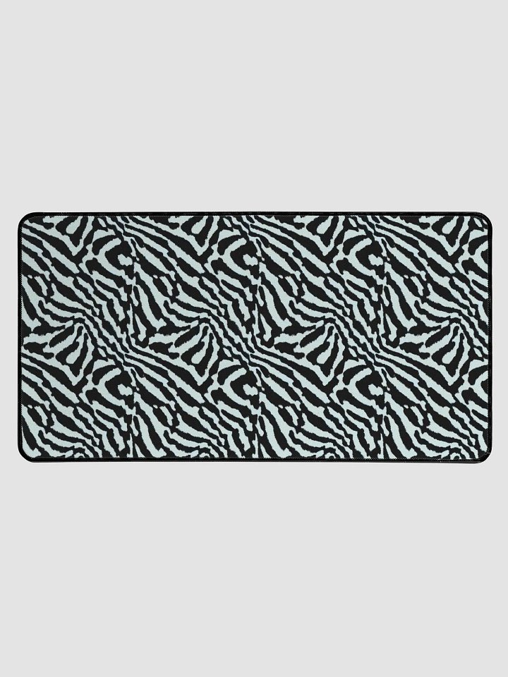 Blue Zebra Desk Mat product image (1)