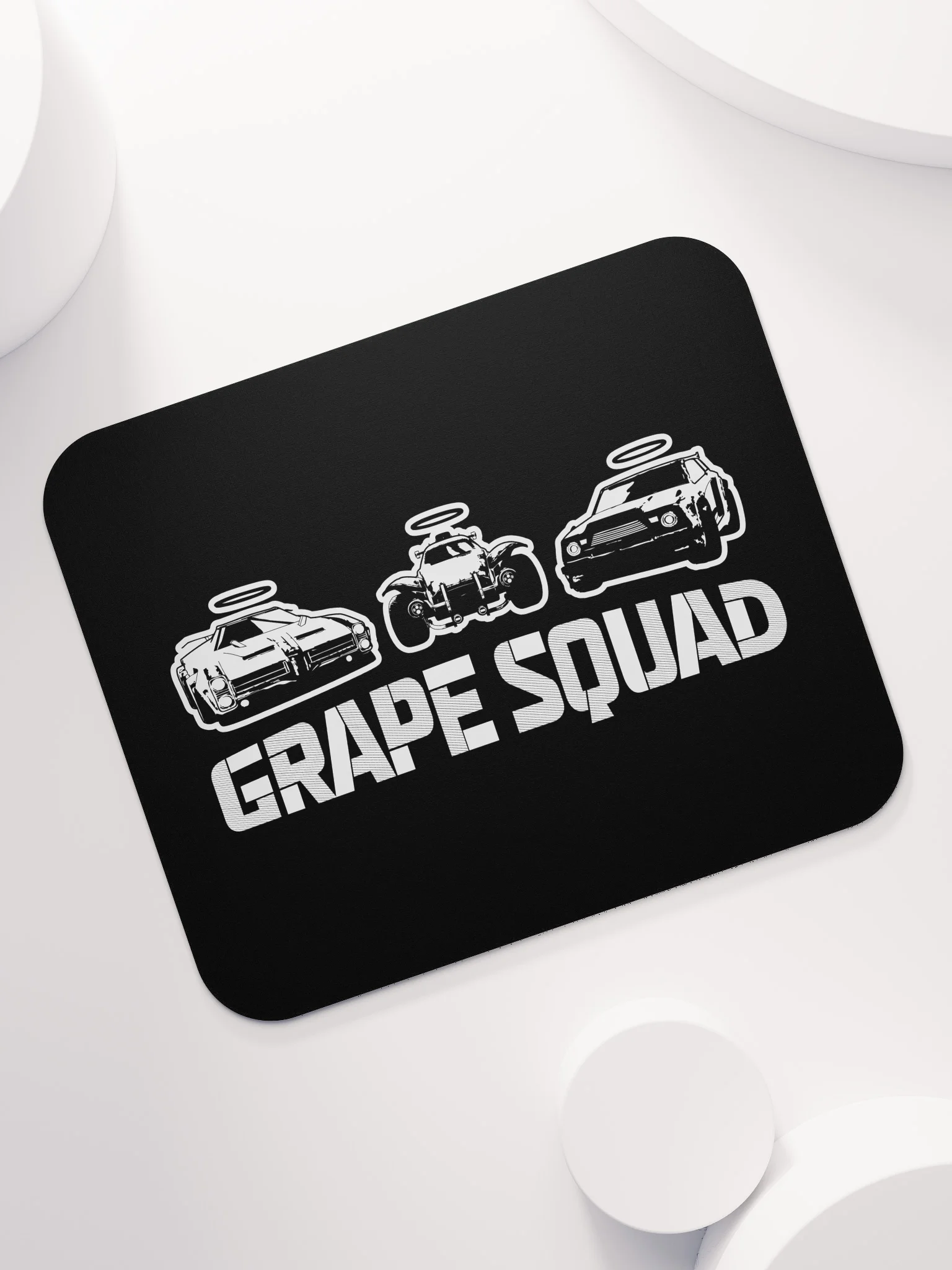 Grape Squad Cars v2 Mousepad product image (7)