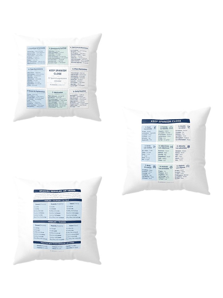 The Spanish Trio Pillow Bundle product image (1)