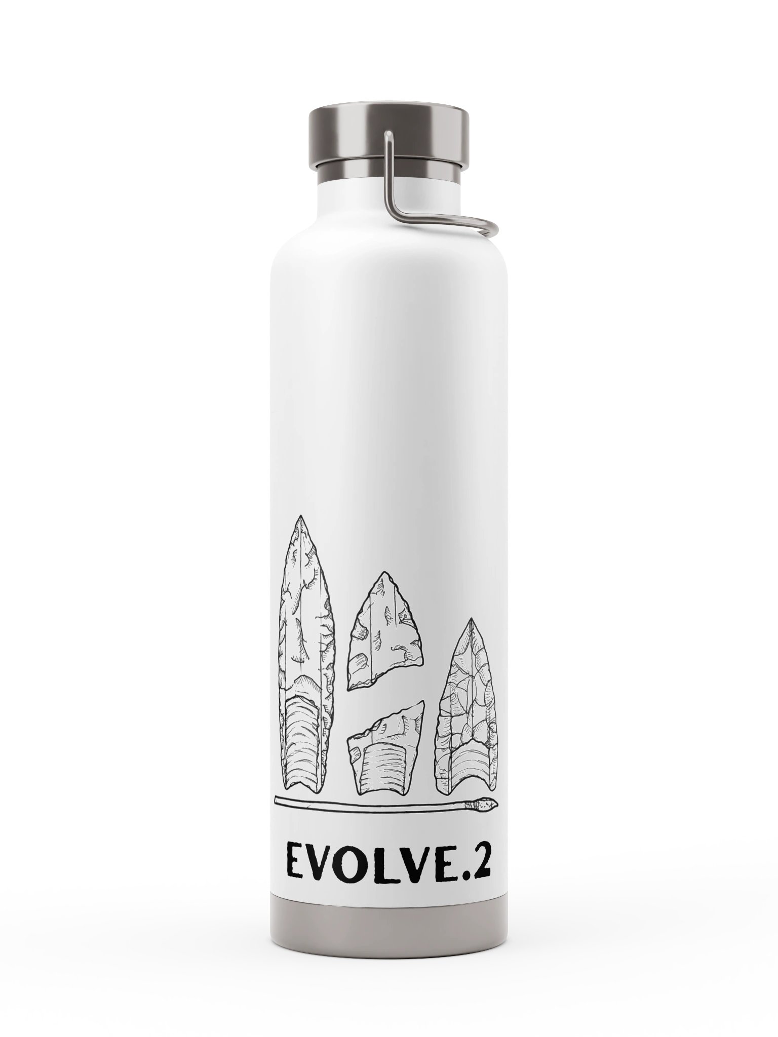 Evolve.2 Clovis Bottle (White) product image (1)