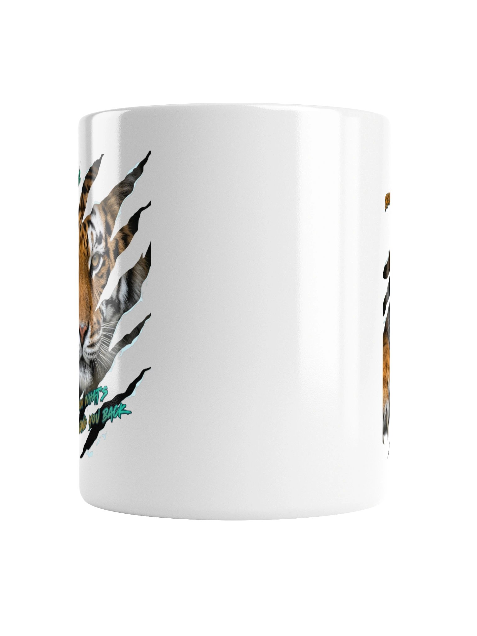 Mind Matter - Break Free - Tiger Mug White product image (4)