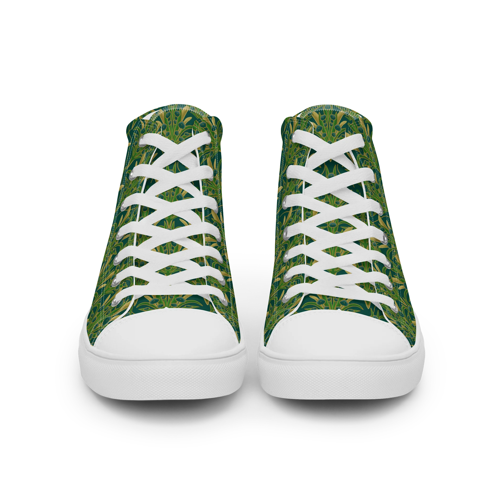 Petals of the Court Women’s High Top Canvas Shoes product image (6)