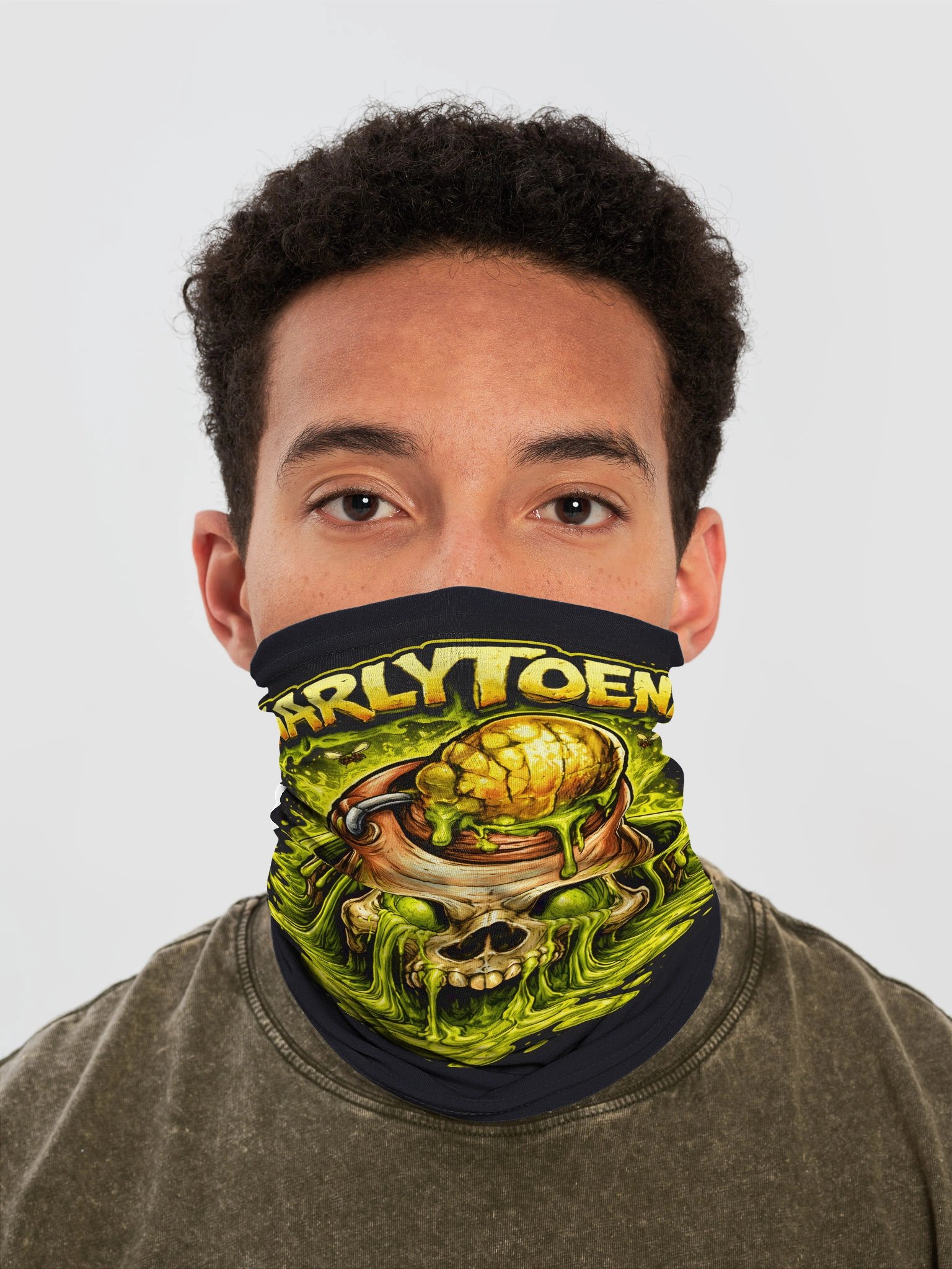 GnarlyToenail Print Neck Gaiter product image (1)