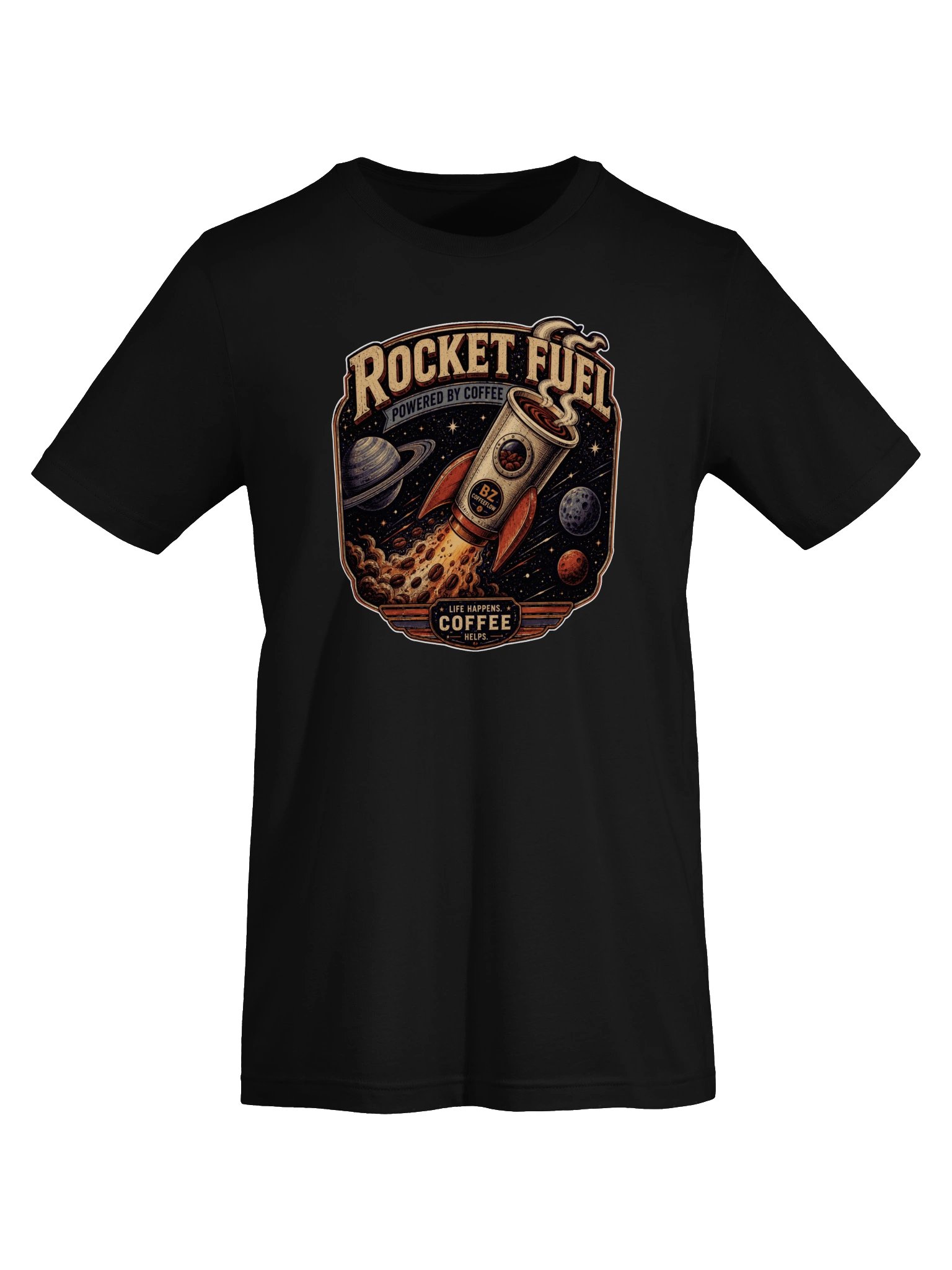 Rocket Fuel – Powered by Coffee | Women’s T-Shirt product image (37)