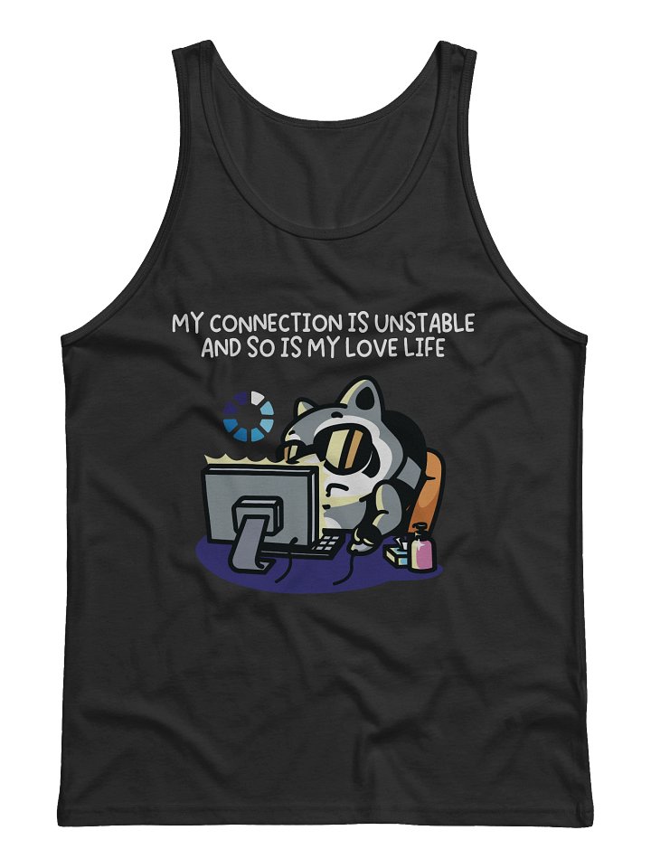 My Connection Is Unstable And So Is My Love Life Men's Athletic Tank product image (1)