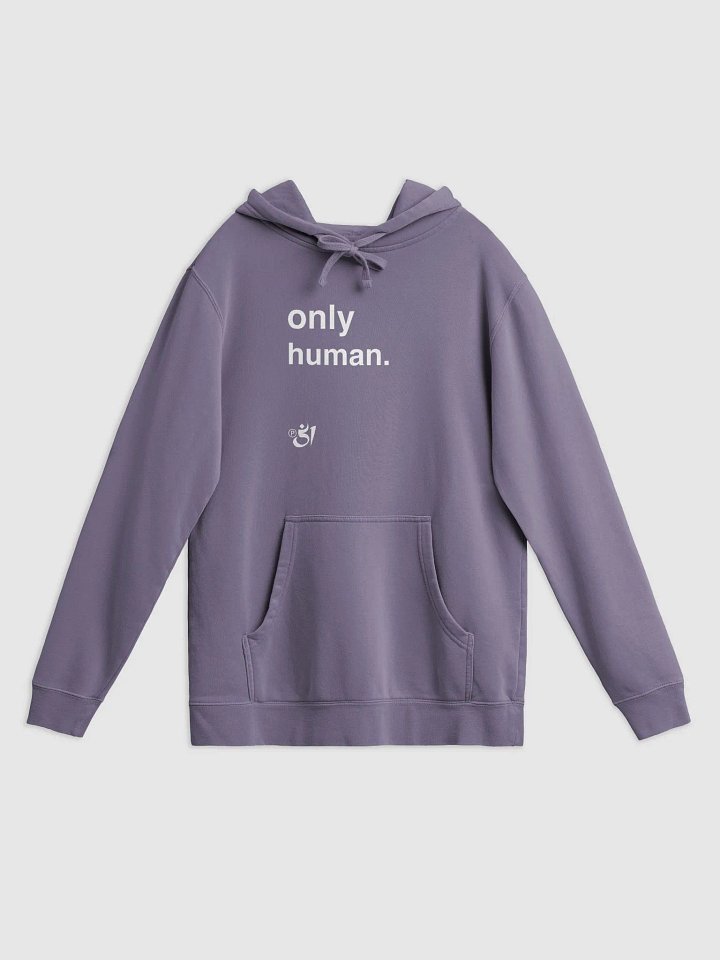 only human. hoodie product image (1)