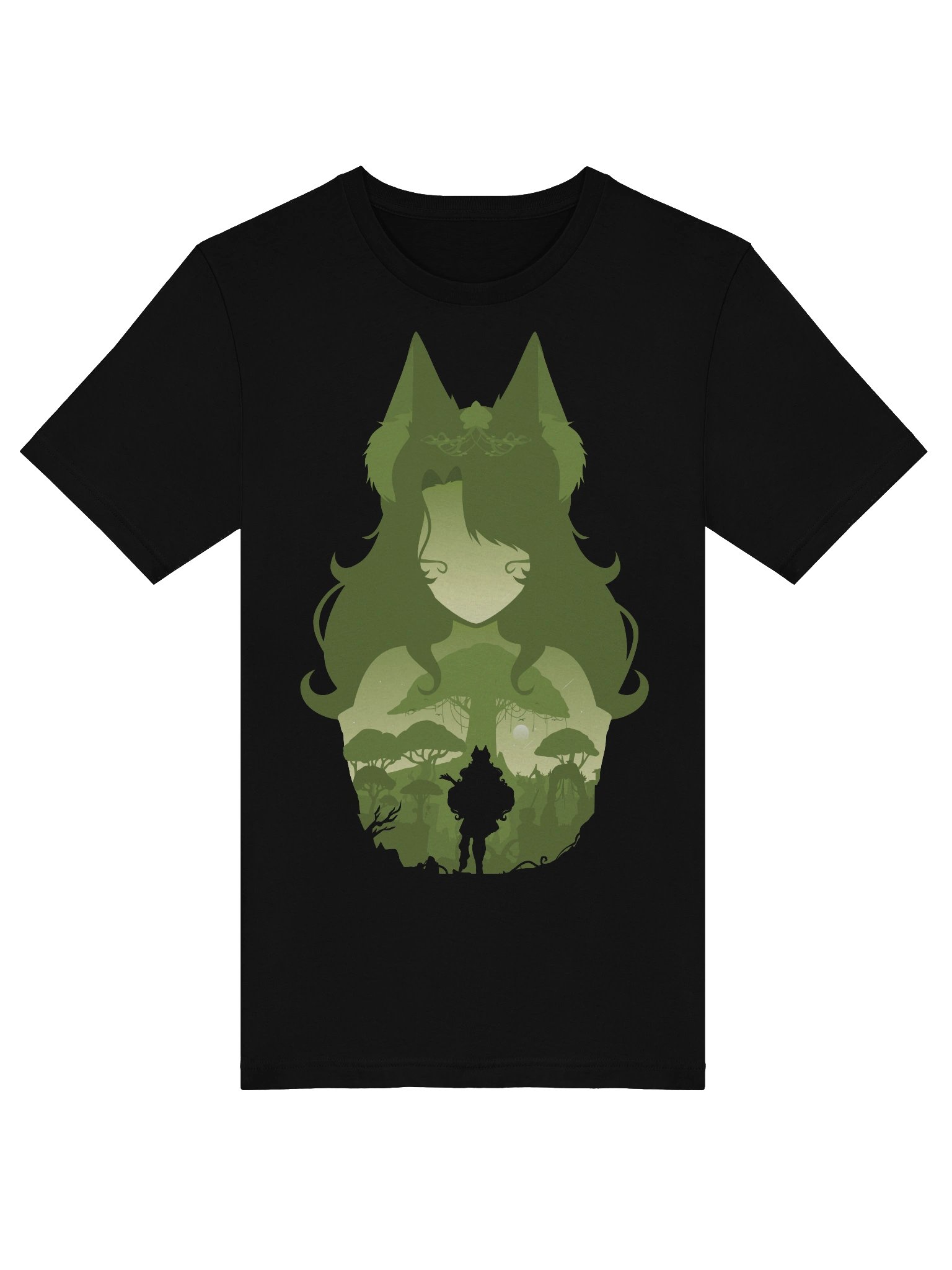 AceDarkin Green Vector Tee product image (5)