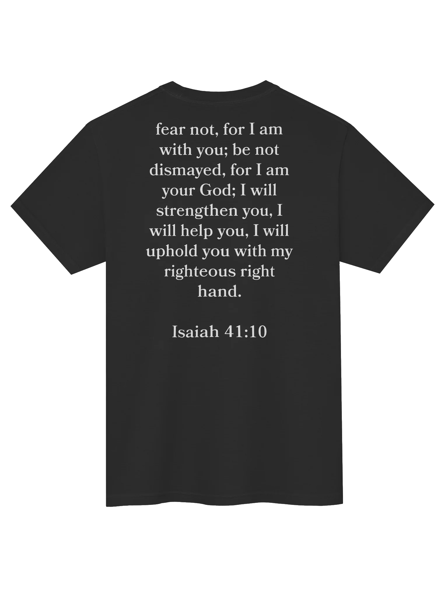 Fear Not, For I Am With You Pocket Tee product image (4)