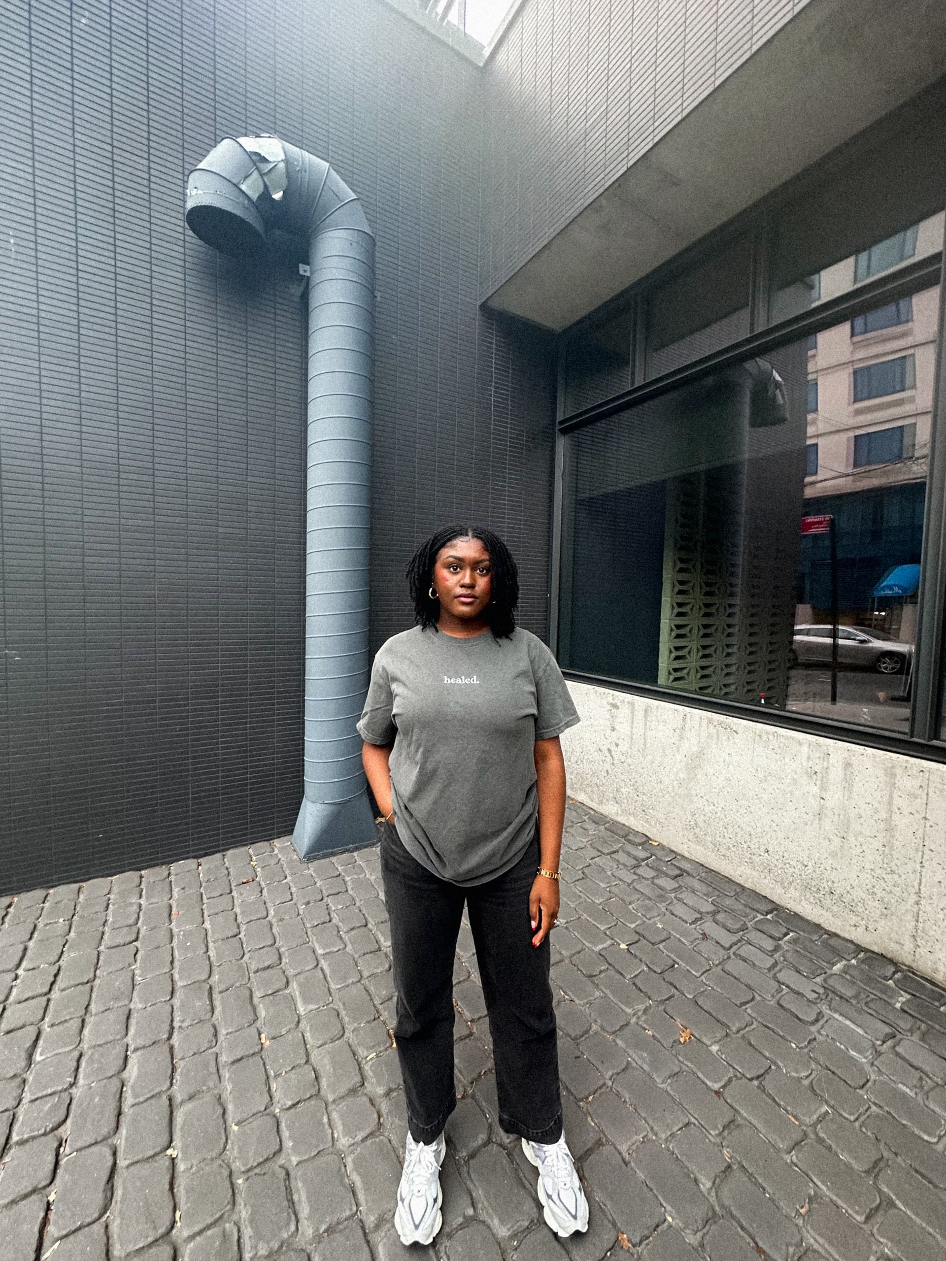 healed. t- shirt (embroidered/white) product image (3)