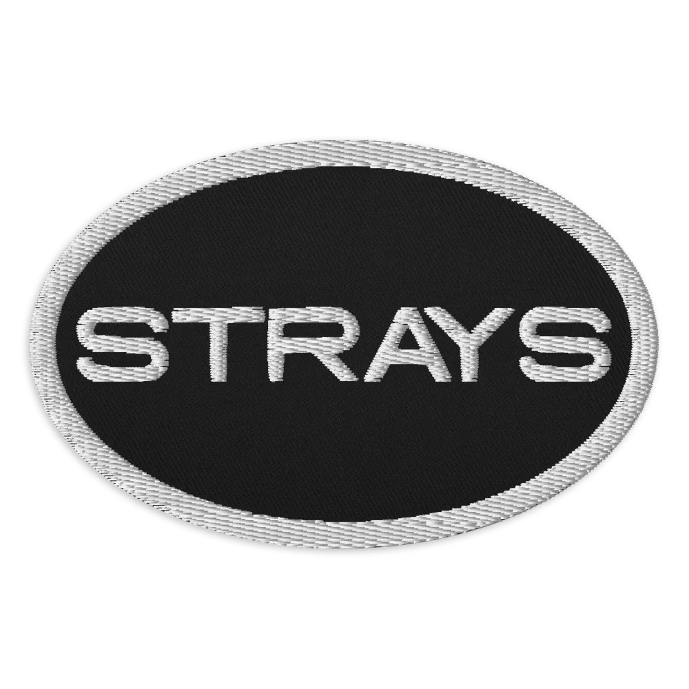 Strays Embroidered Patch product image (1)