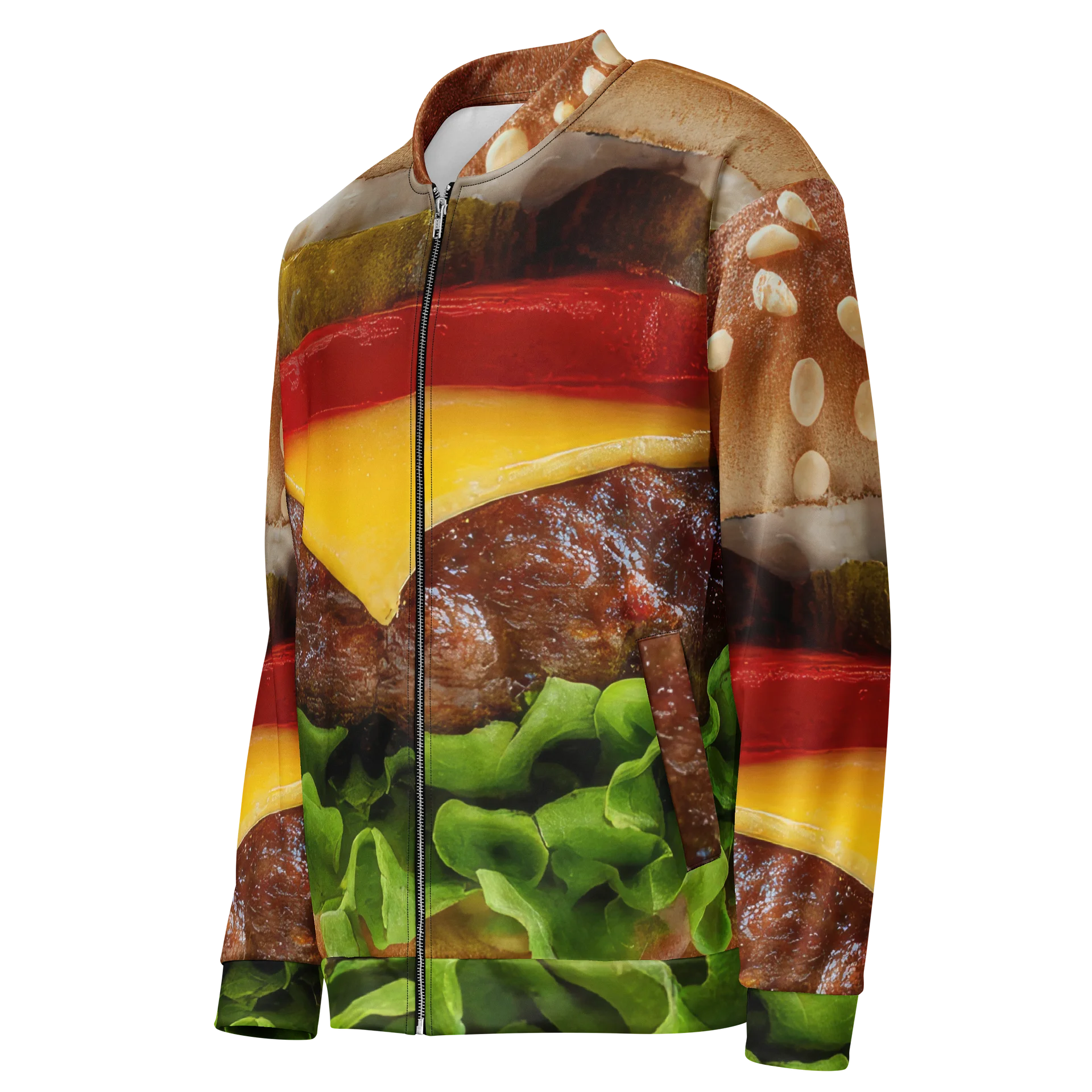 Burger Bomber Jacket product image (3)