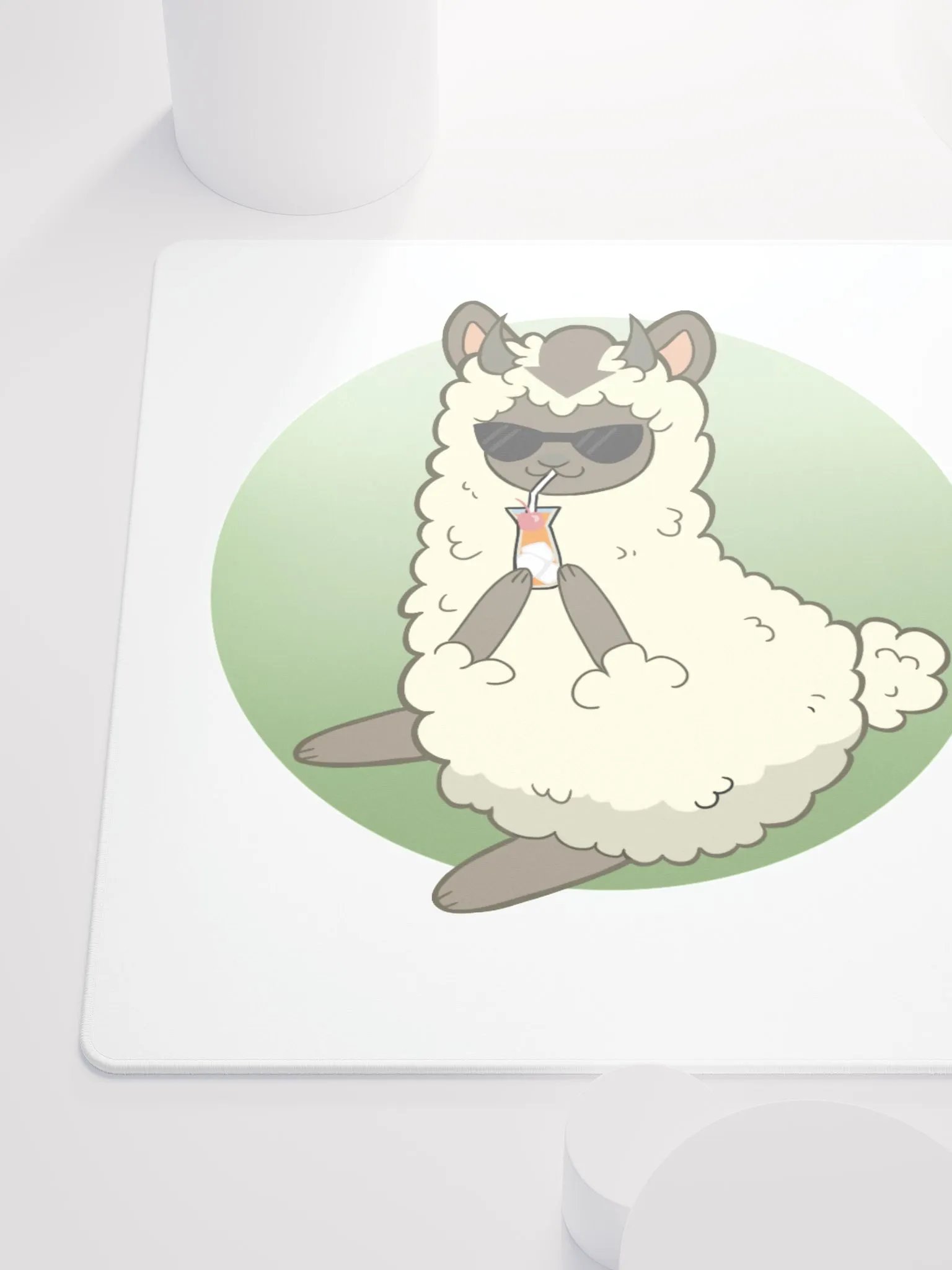 appa the alpaca mouse pad large product image (6)