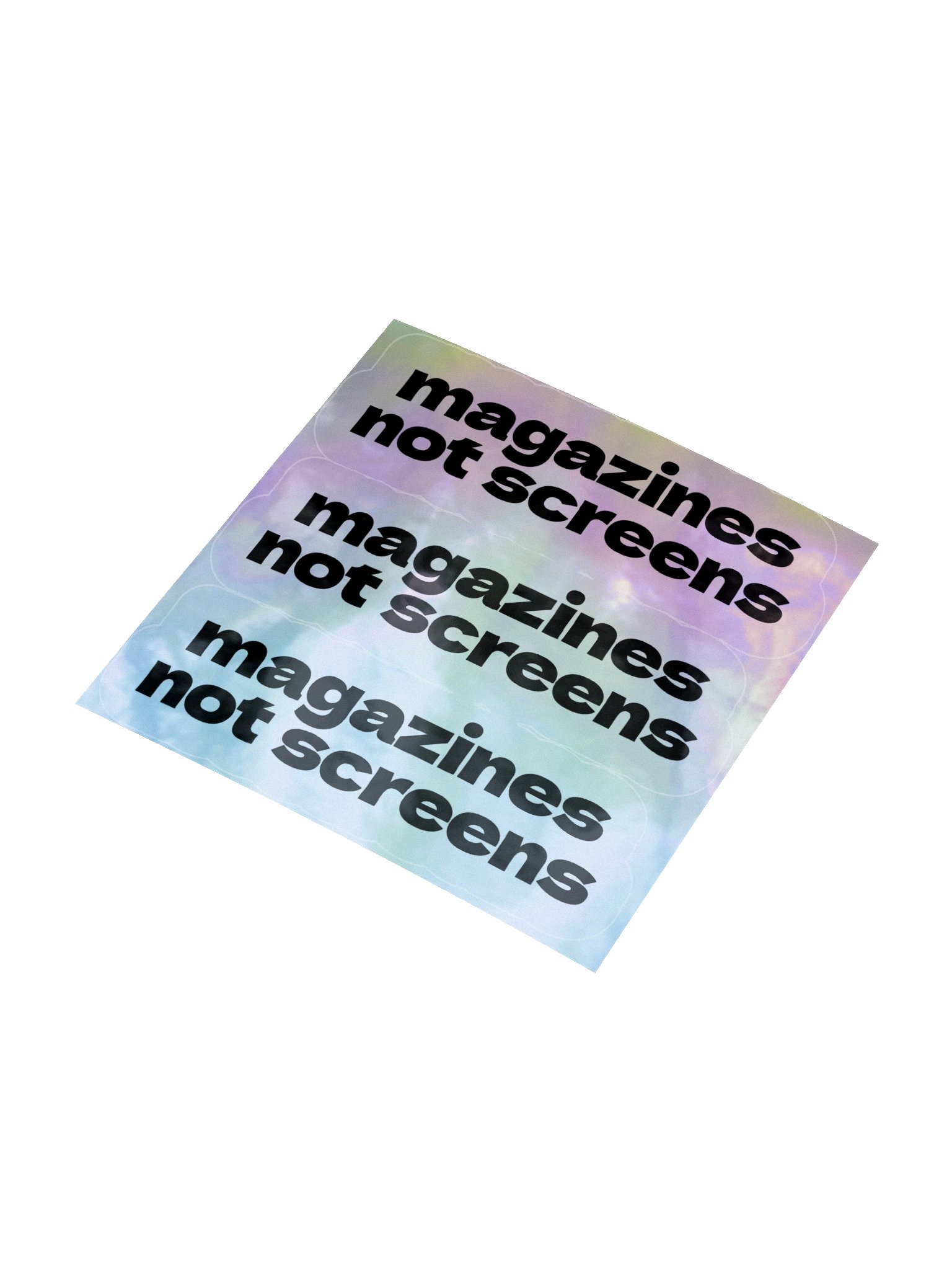 magazines not screens sticker sheet product image (7)