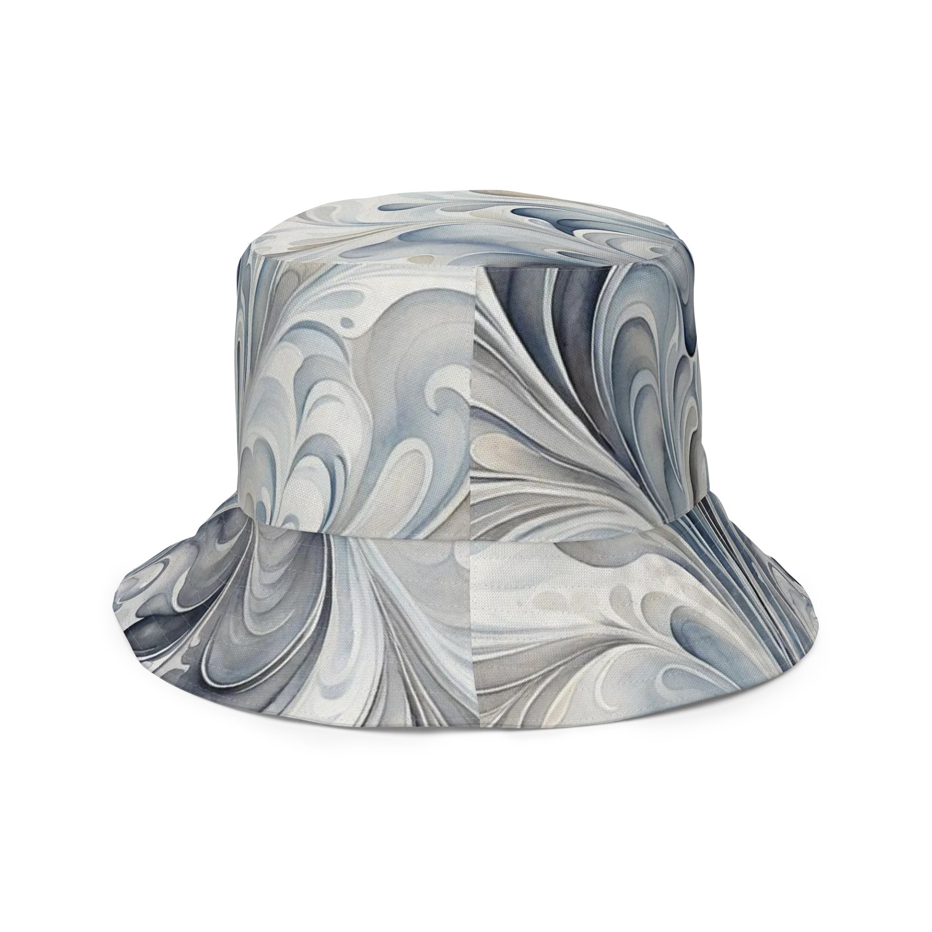 Gray Fractals Hat product image (4)