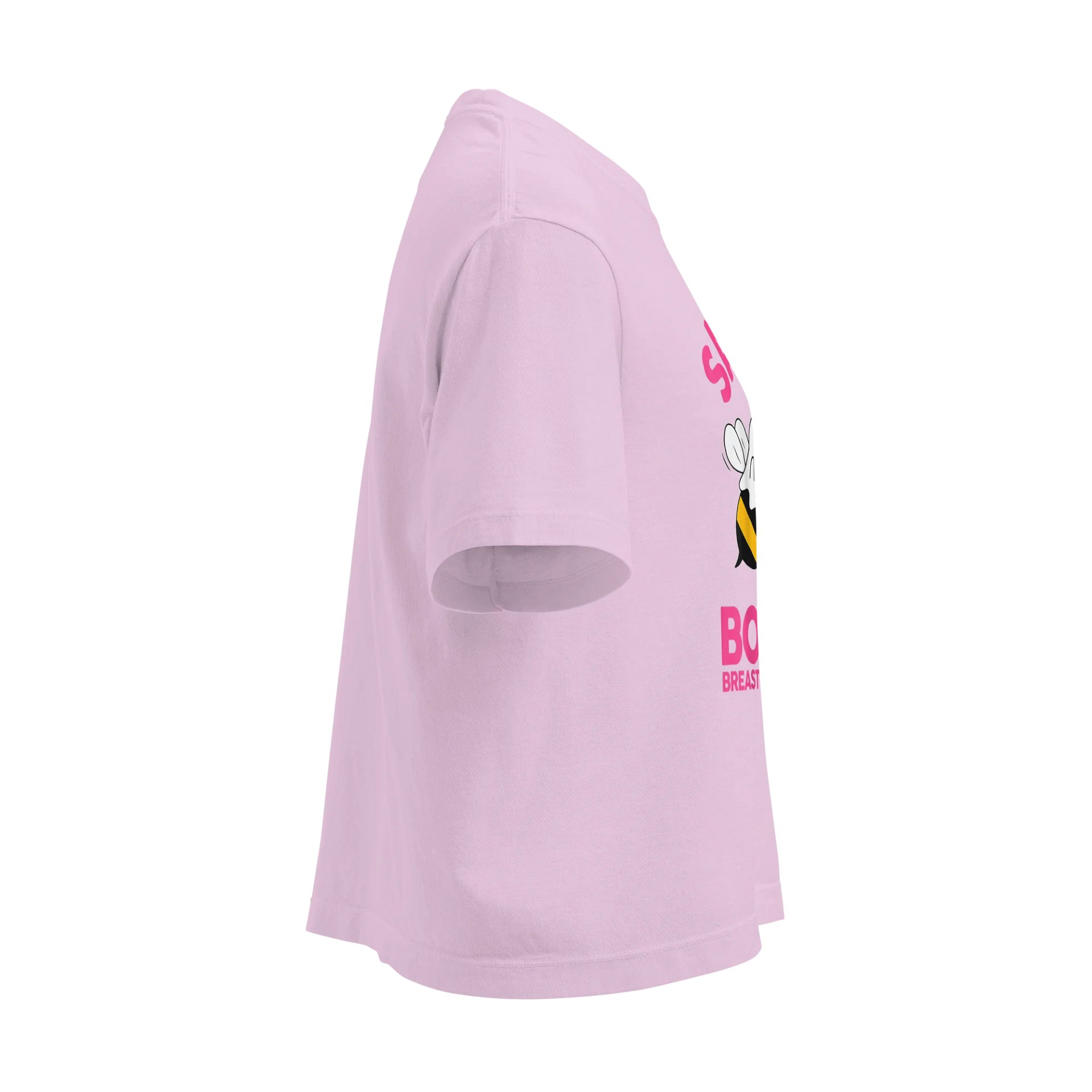Boo Bees Breast Cancer Awareness Heavyweight Boxy T-Shirt product image (12)