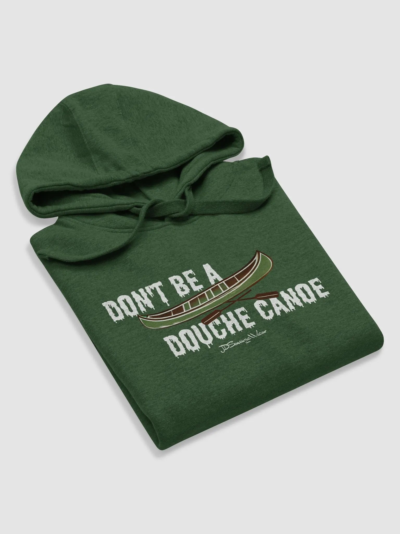 Don't Be a Douche Canoe Premuim Hoodie product image (3)