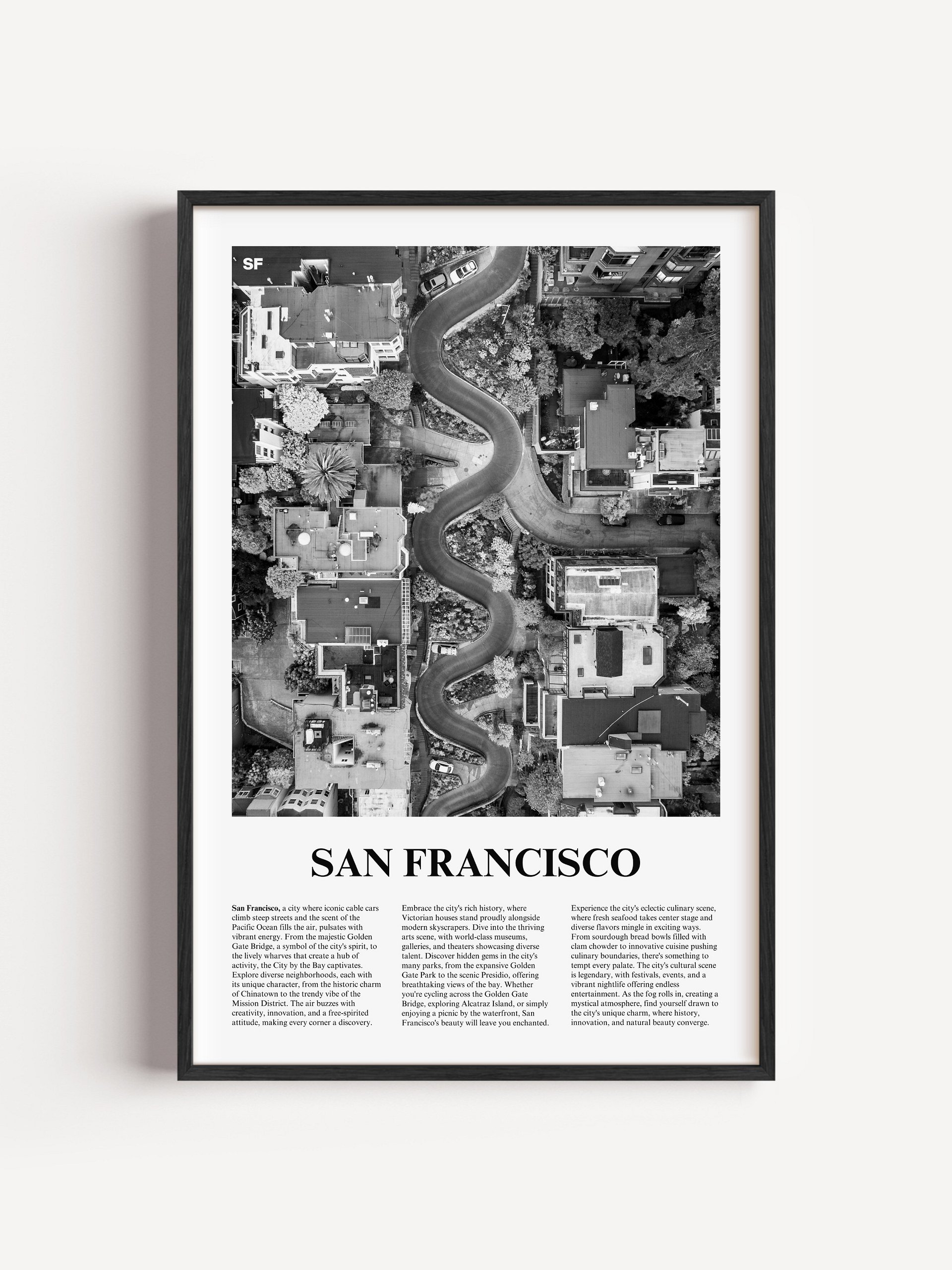 San Francisco 05 Newspaper Poster product image (1)