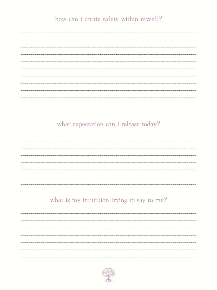 Gentle Shadow Work Journal | 6-Page Self-Reflection Printable product image (2)