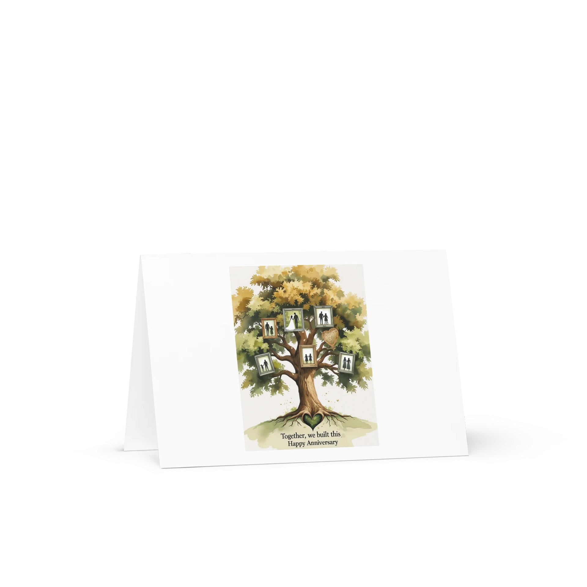 Anniversary card - Blank inside product image (1)