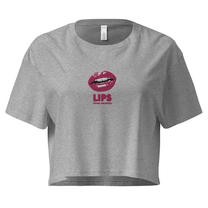 LIPS Graphic Crop Top product image (5)