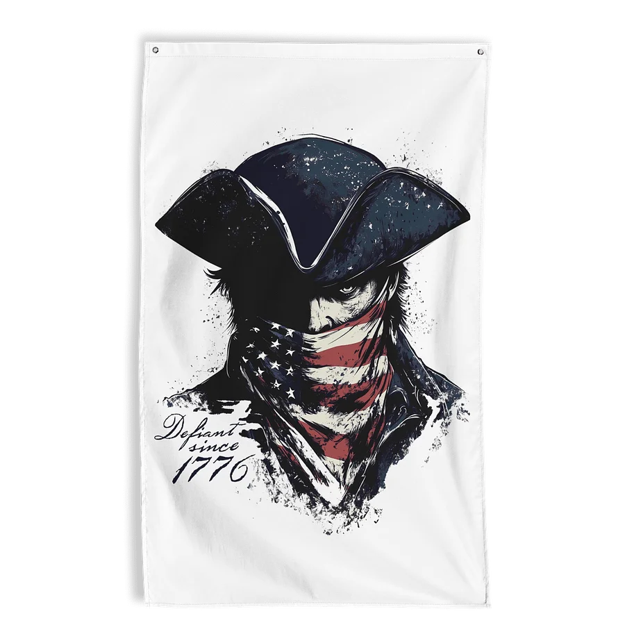 Defiant Wall Flag product image (1)