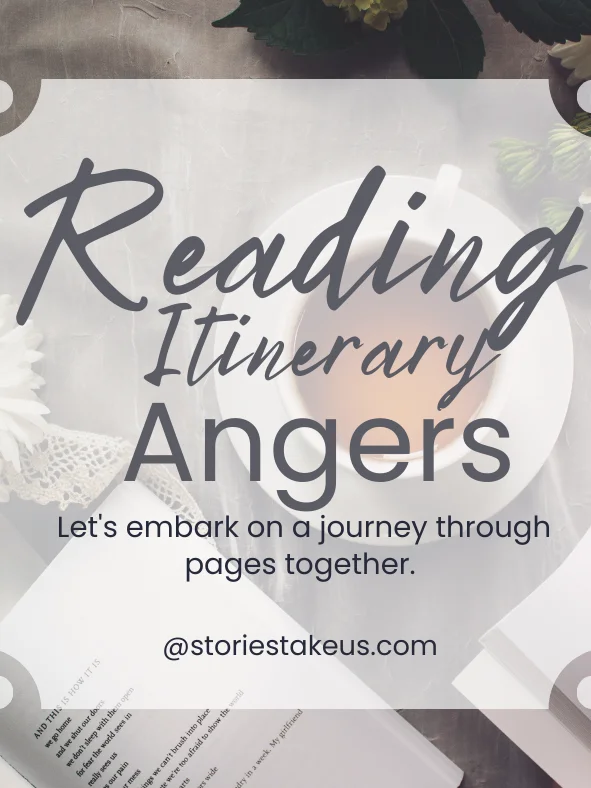 Angers, France Reading Itinerary Printable Download product image (1)
