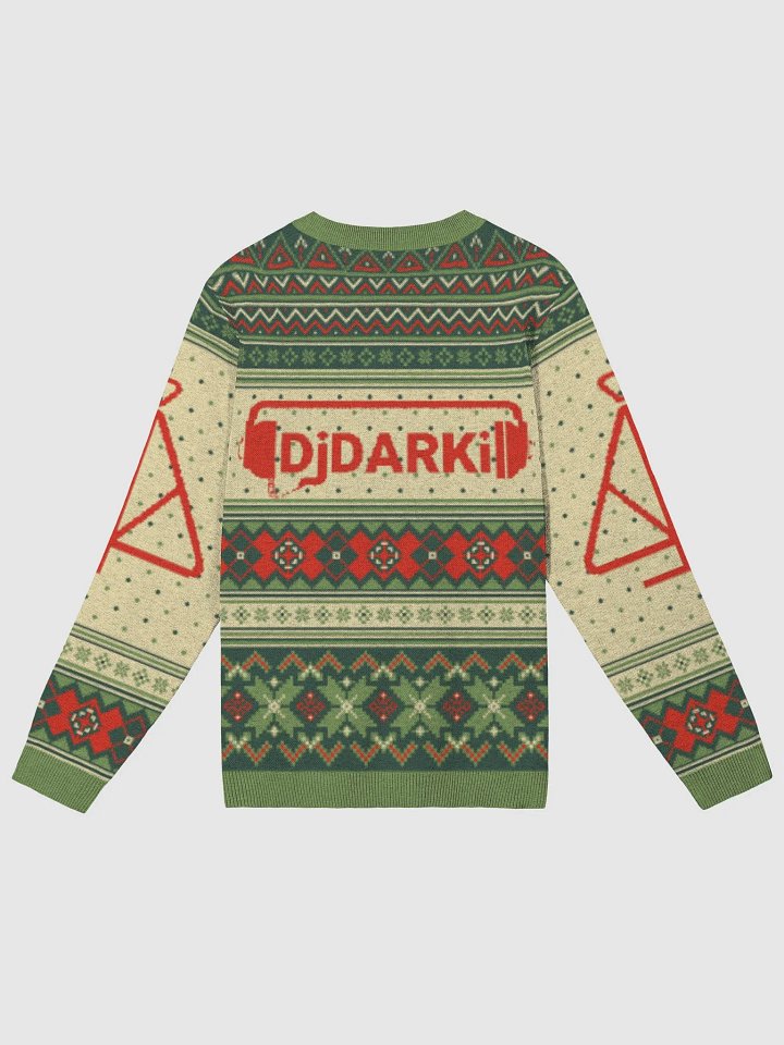 Geometric Glow Knitted Crewneck (Djdarki) product image (7)