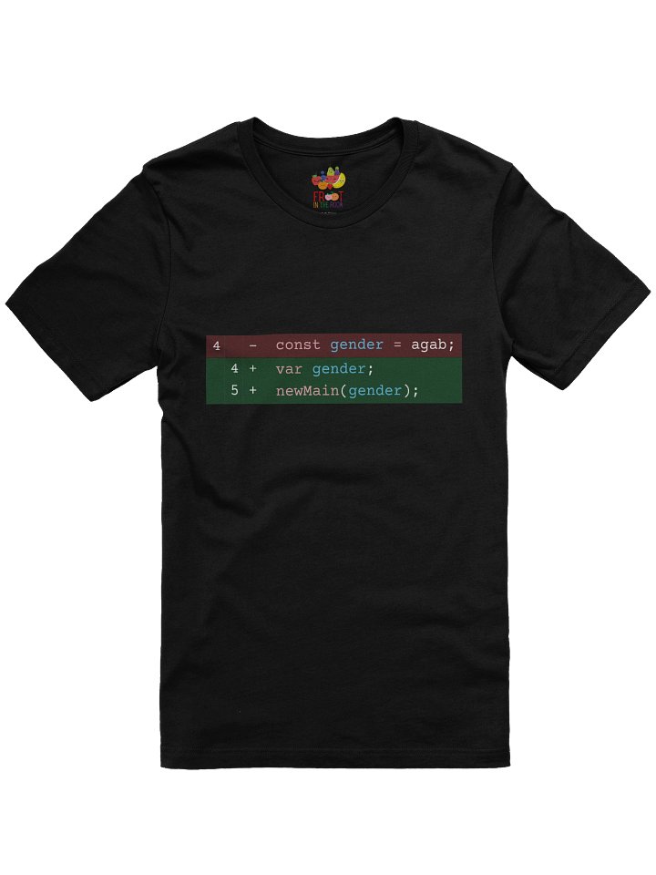 Gender.js Transgender Pride Tee (Unisex) product image (2)