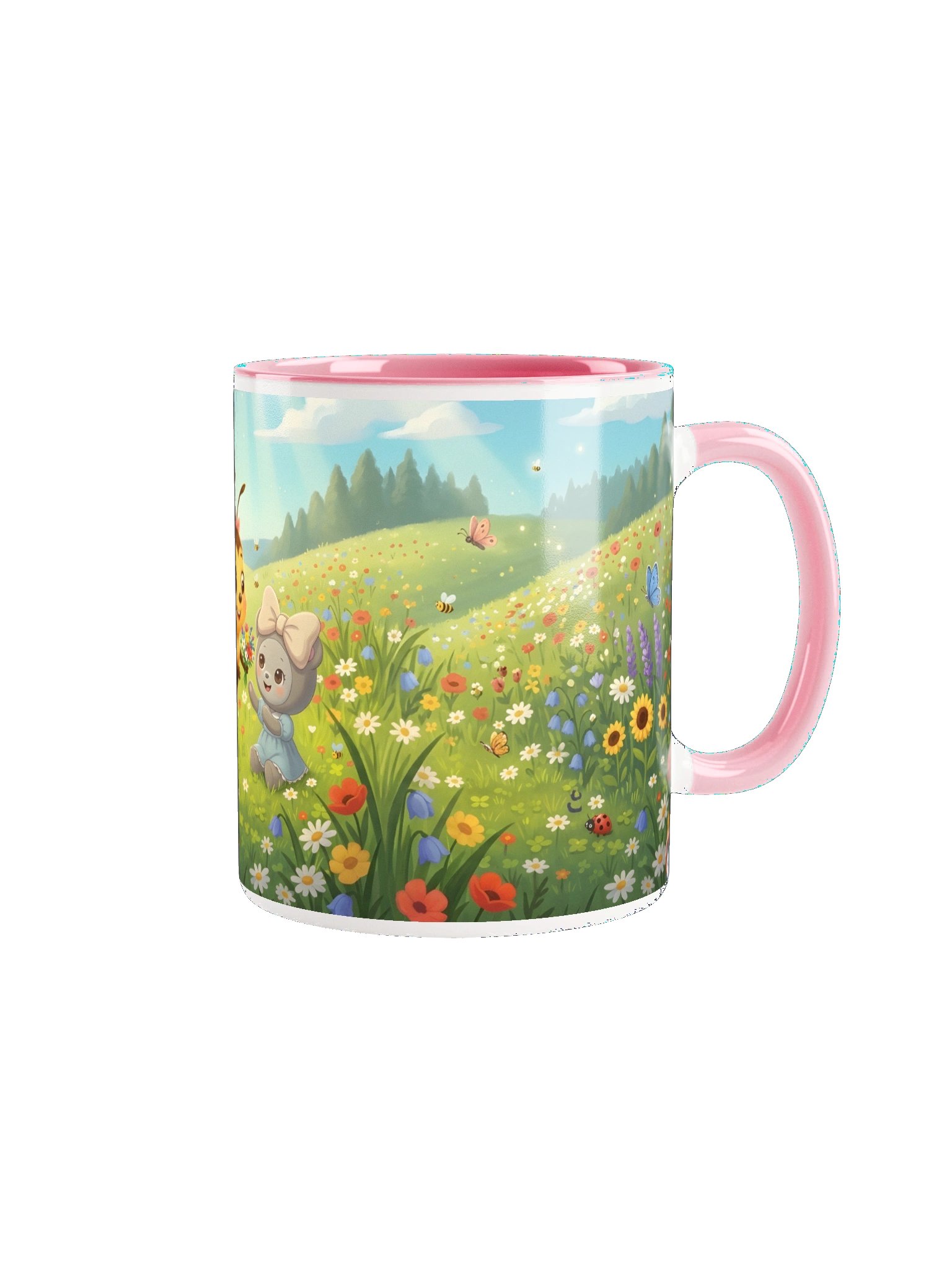 Šalica - Pčelica Dina i Lutkica Lina - Vesela livada🐝🌷 product image (31)