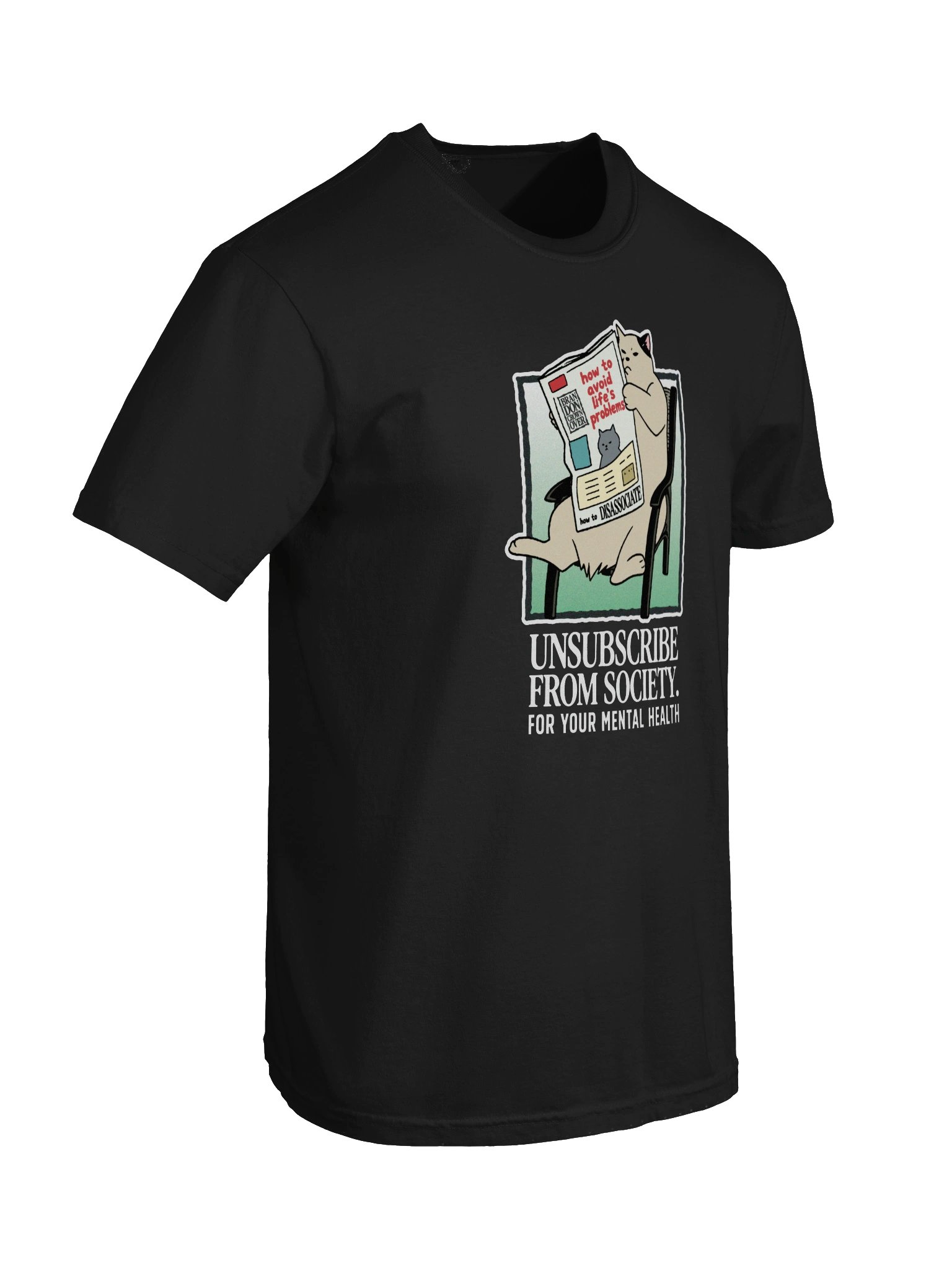 Unsubscribe Tee - DARK product image (17)