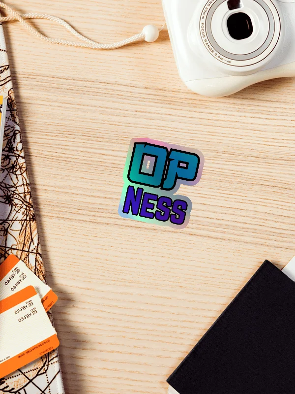 Holographic OPness Sticker product image (2)