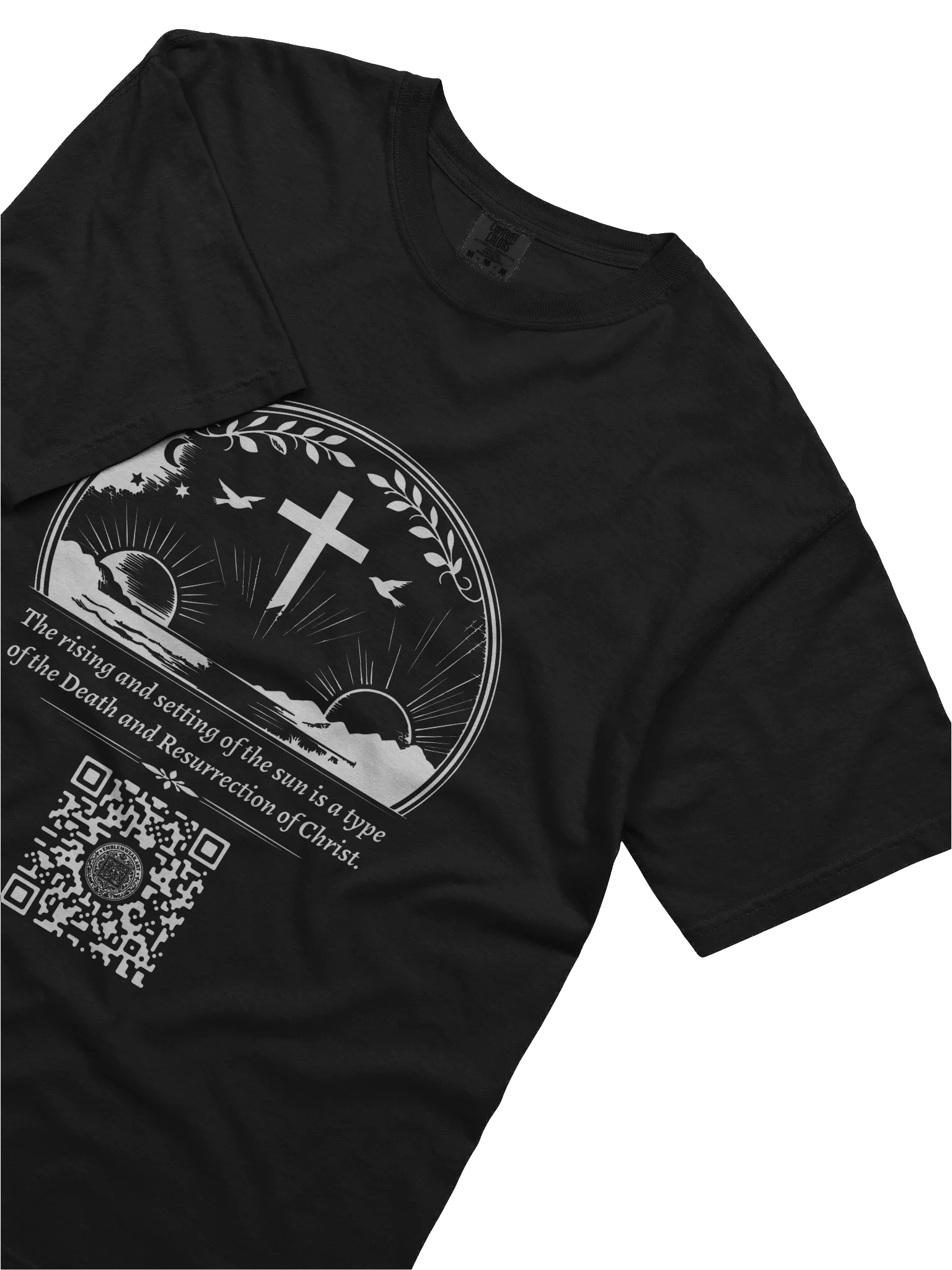 Rising and Setting of the Sun (White on Black/Color) product image (40)