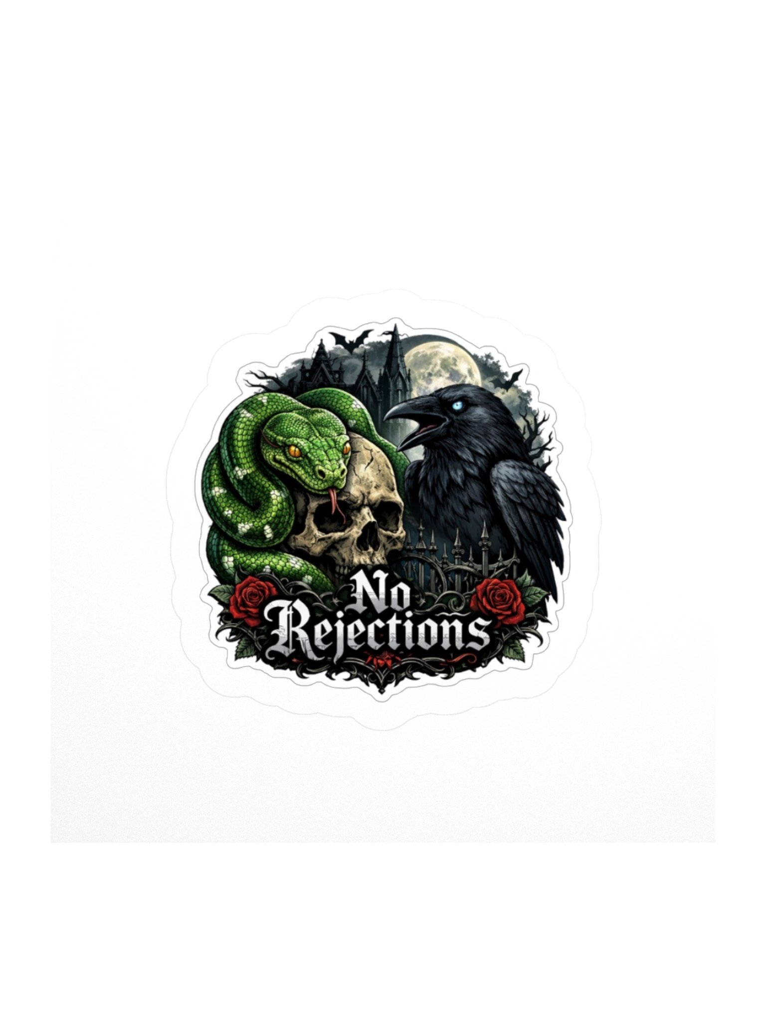 No Rejections Sticker product image (1)