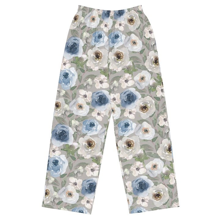 Grey Roses Pants product image (1)