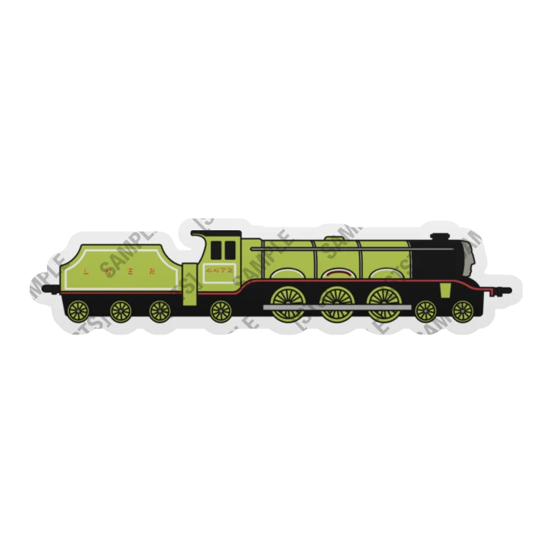 Flying Scotsman Magnet product image (1)