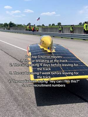 The media team is the engineers worst nightmare (after the car breaking) #fyp #solarcar #wmu #sunseekersolarcar #engineering 