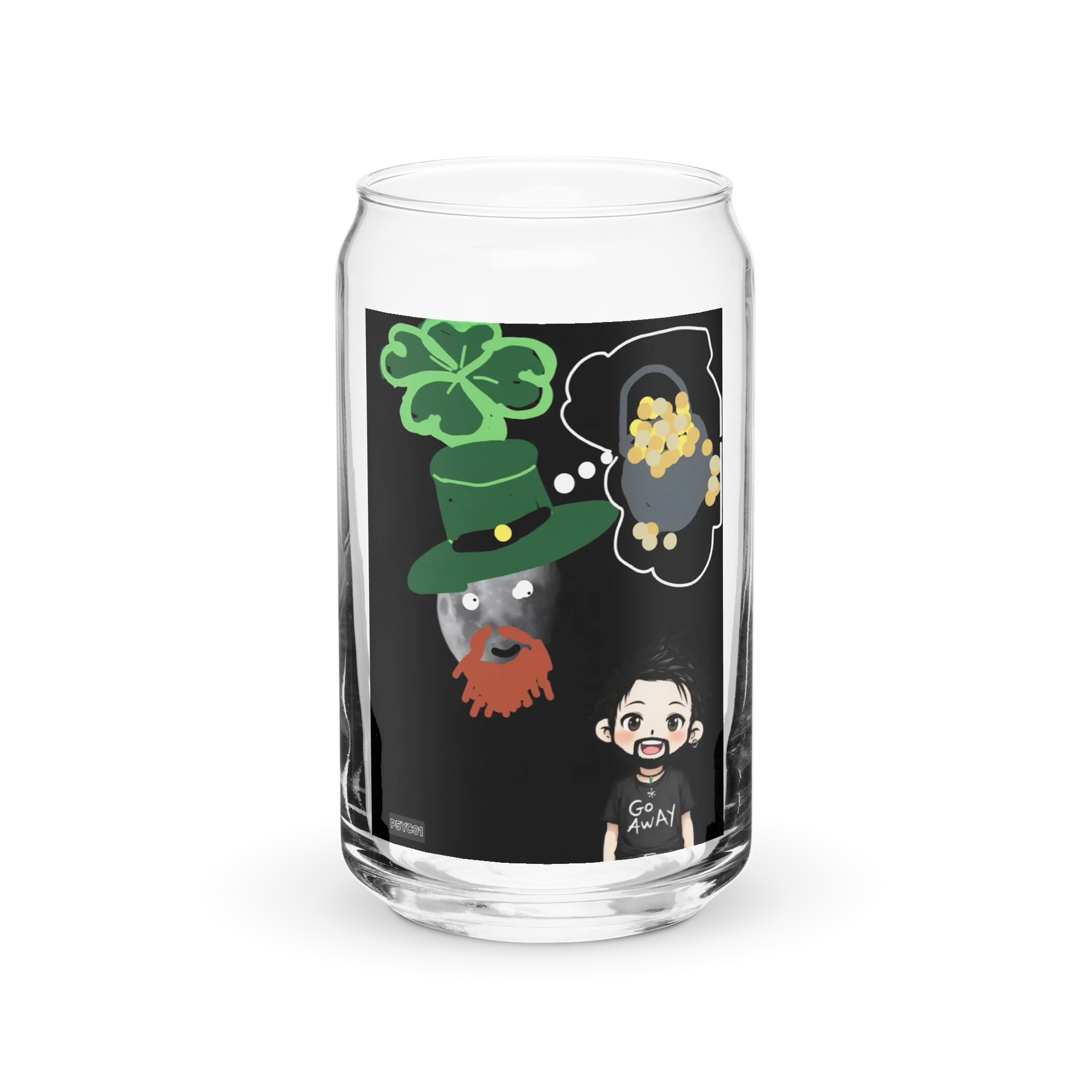 Lucky Mr.Moon Can-Shaped Glass product image (1)