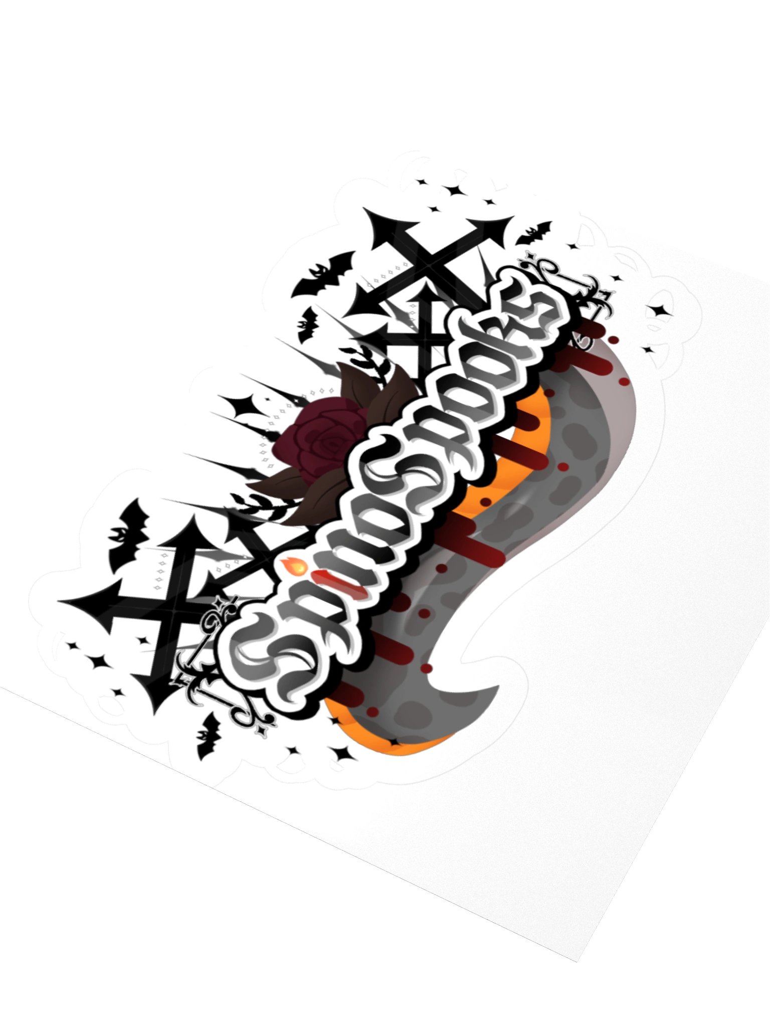 Midnight Bite || Logo Sticker product image (10)