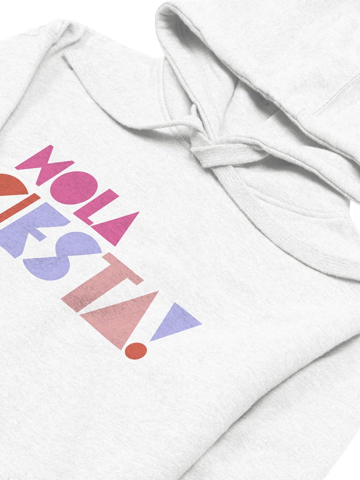 Hola Siesta Cotton Heritage Unisex Premium Hoodie White product image (2)