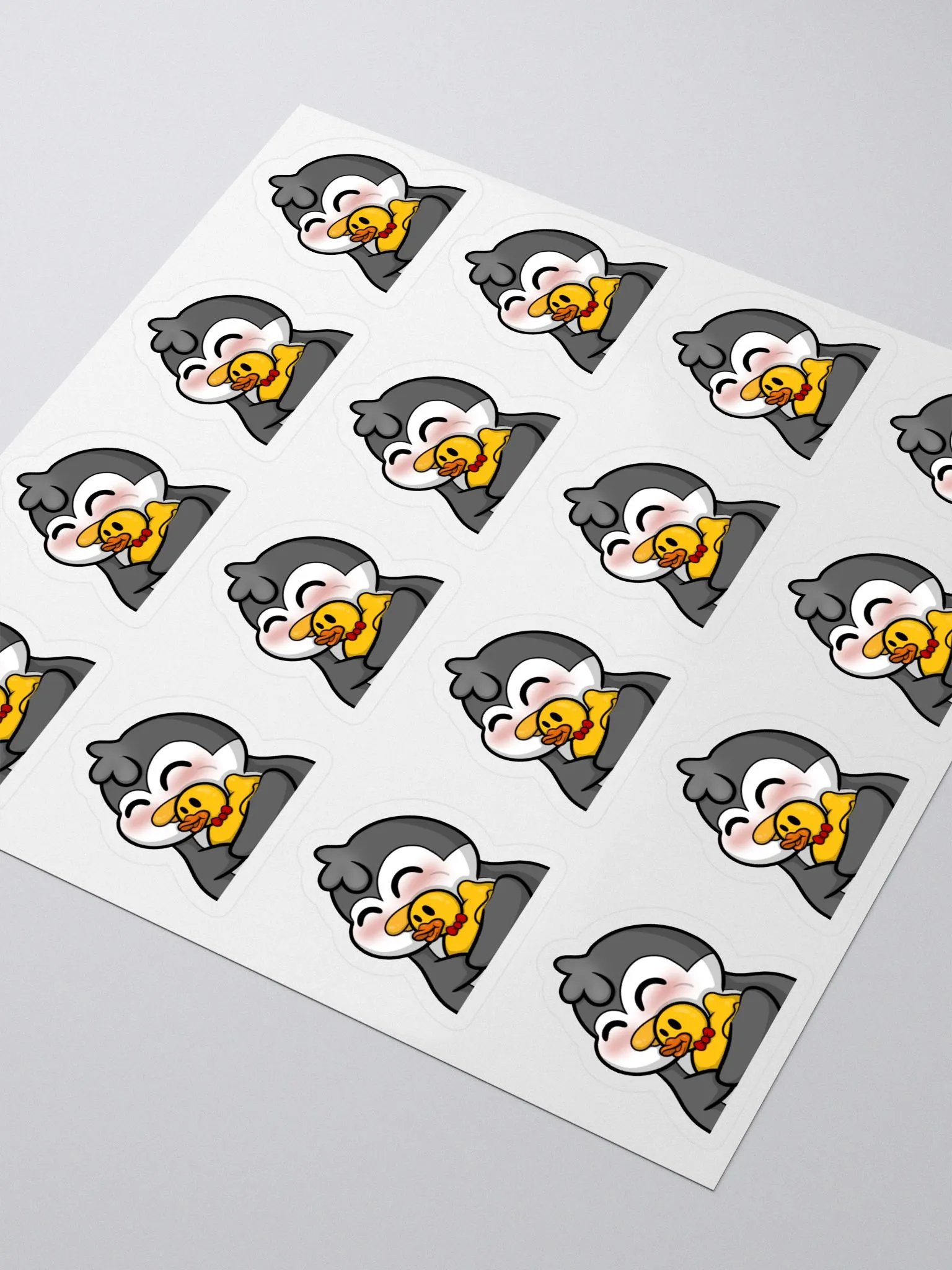 "Ducky" Lil' Guy - Mini Sticker Sheet product image (3)