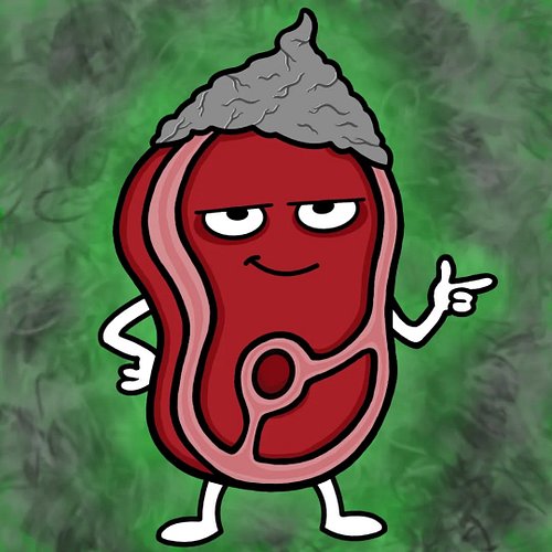i doodled this for our favorite meat man, Stake 🥩 go check him out at https://www.twitch.tv/stakesaucey
#meat #steak #food #a...