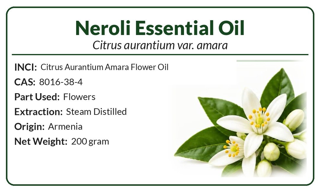 Neroli Essential Oil (Citrus aurantium var. amara flower) product image (2)