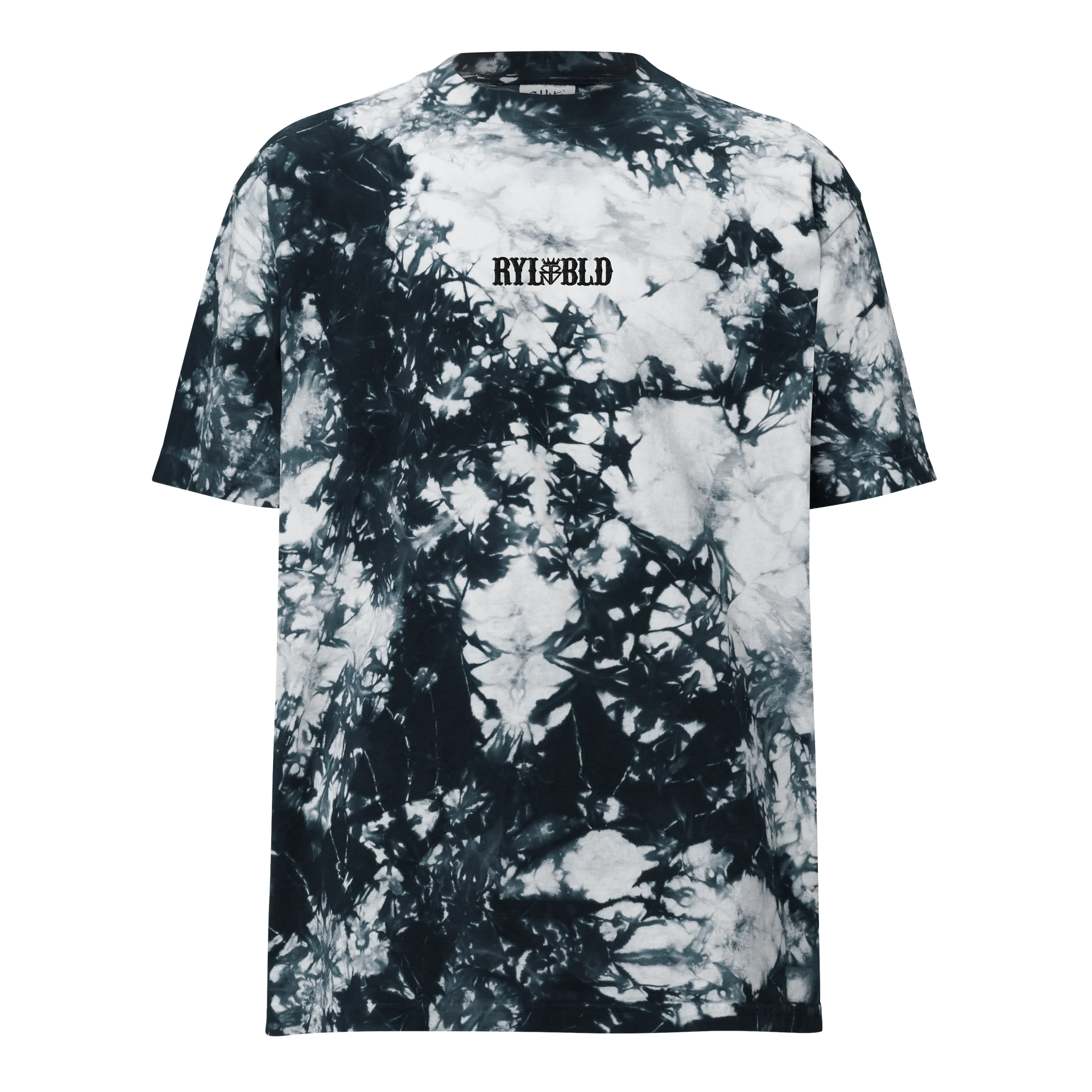 EMBROIDERED RYL BLD TIE DYE TEE product image (1)