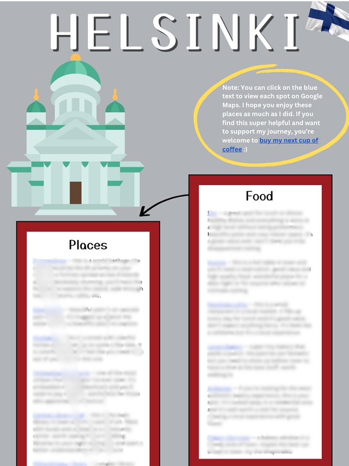 Helsinki Guide + Recommendations product image (1)