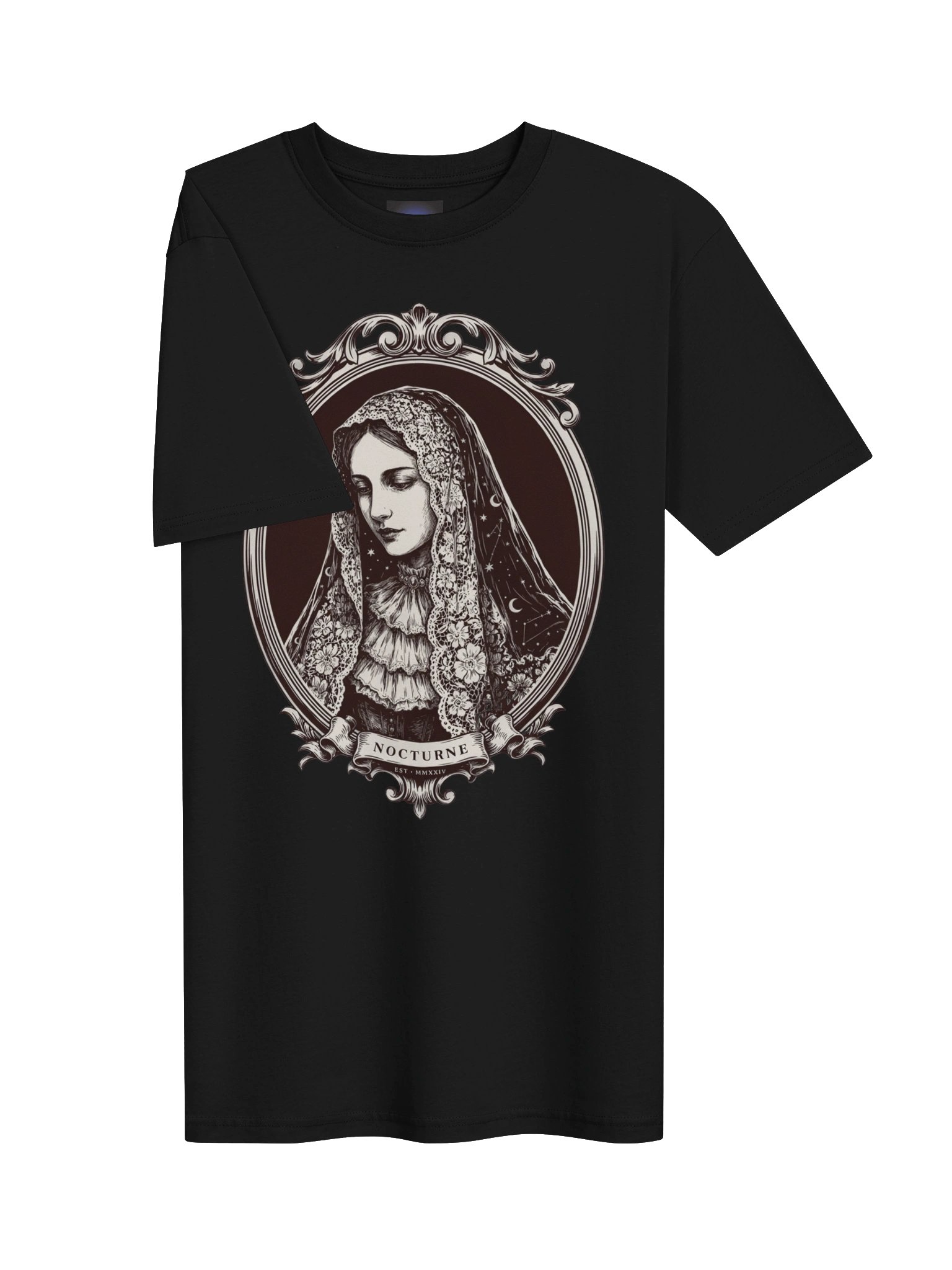 The Nocturne Cameo // Veiled Madonna Heavyweight Tee product image (5)