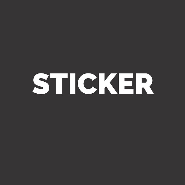 Sticker