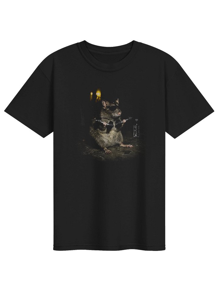 Heavyweight "Gym Rat" Vintage Wash T-Shirt product image (1)
