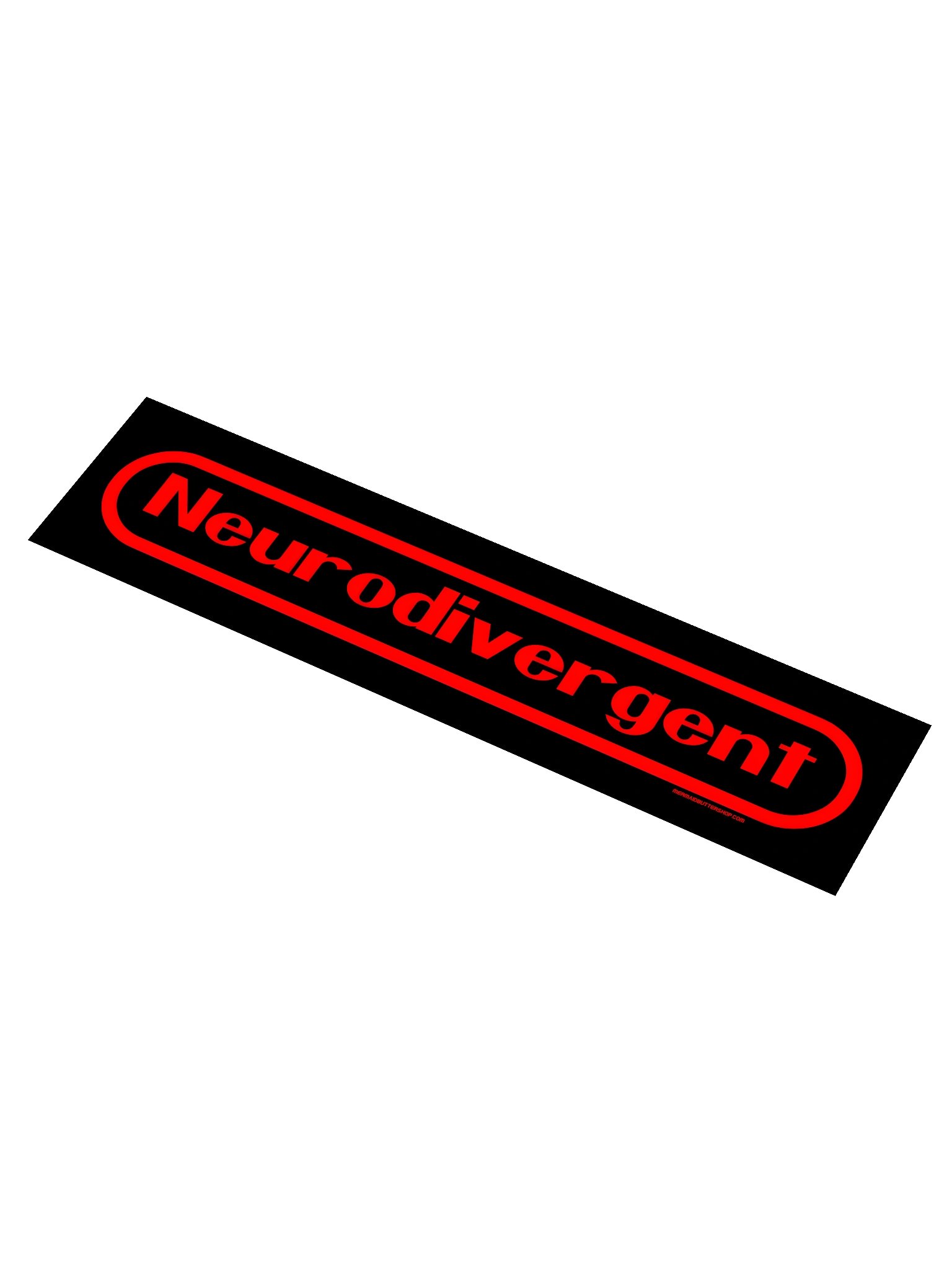 Nintendo AuDHD Bumper Sticker product image (2)